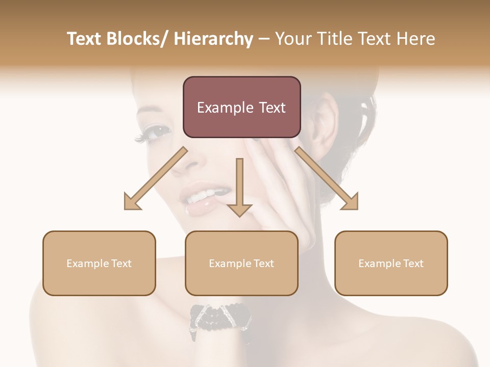 White Background Make Up  PowerPoint Template