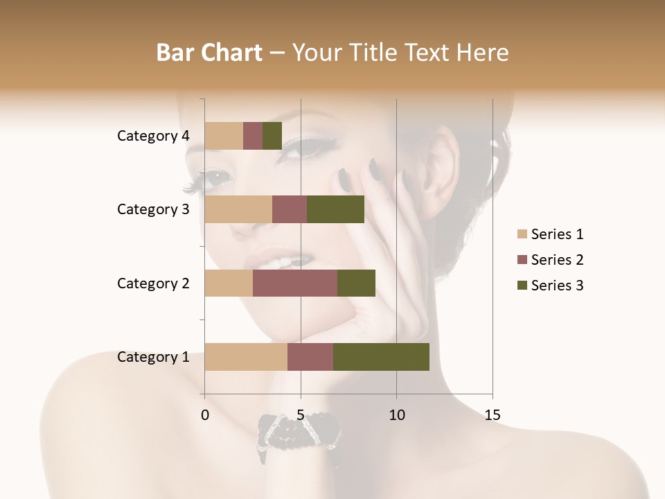 White Background Make Up  PowerPoint Template