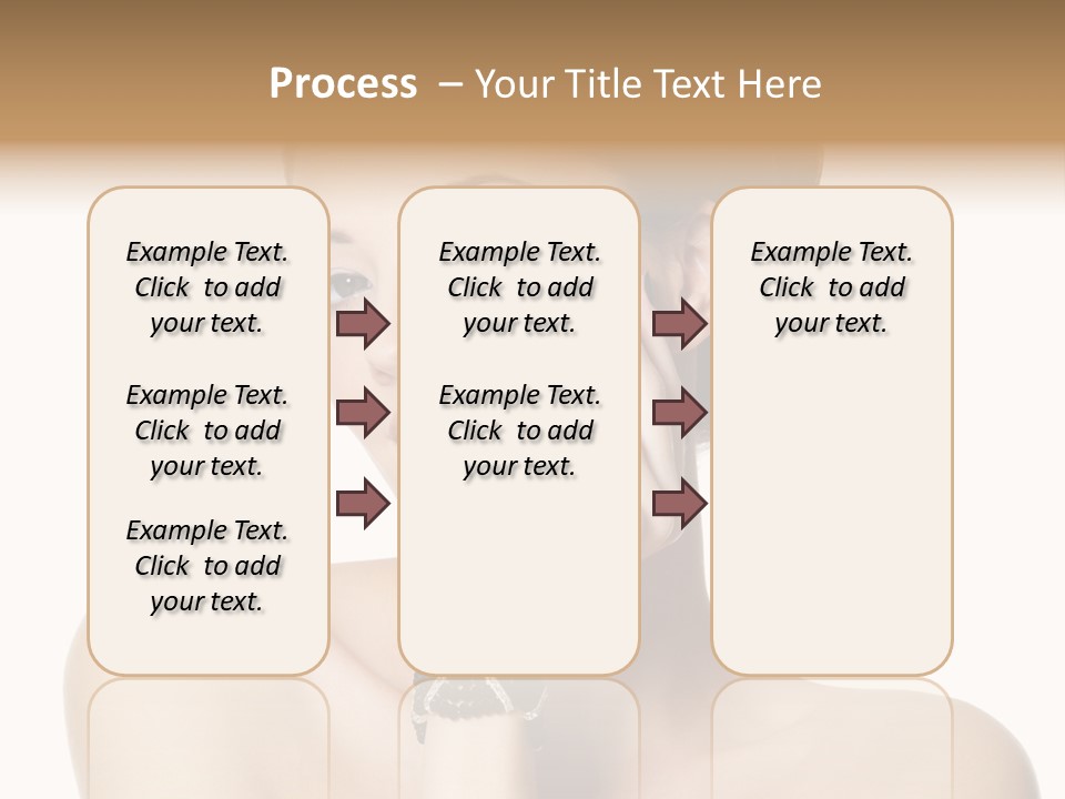 White Background Make Up  PowerPoint Template