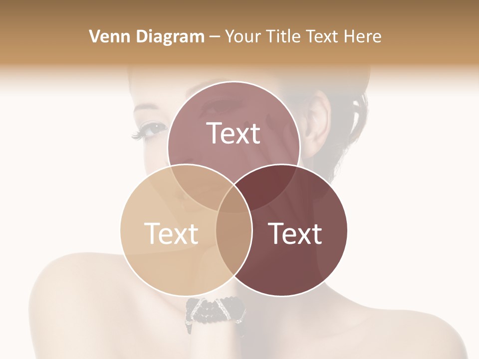 White Background Make Up  PowerPoint Template