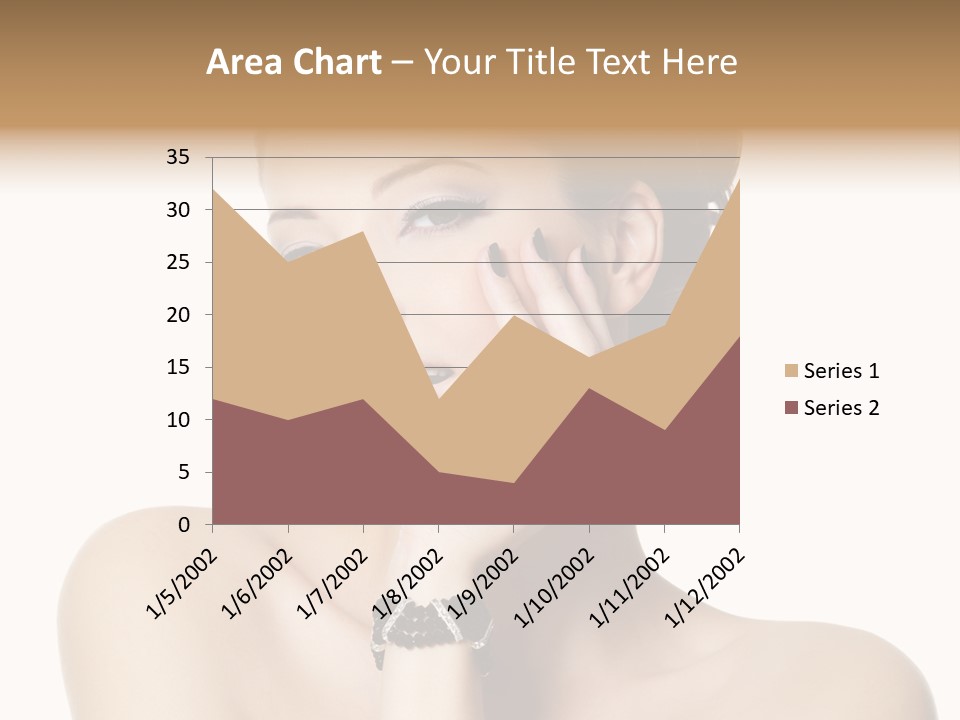White Background Make Up  PowerPoint Template