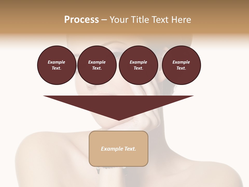 White Background Make Up  PowerPoint Template