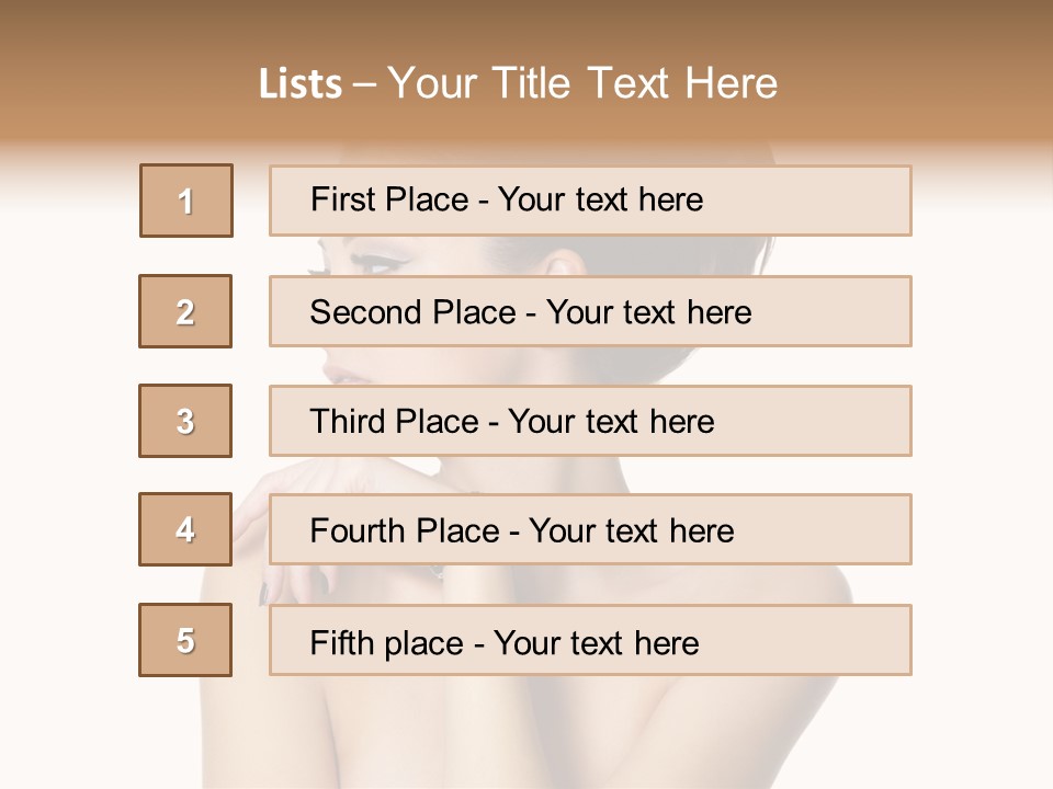Elegant Pretty Fashion PowerPoint Template