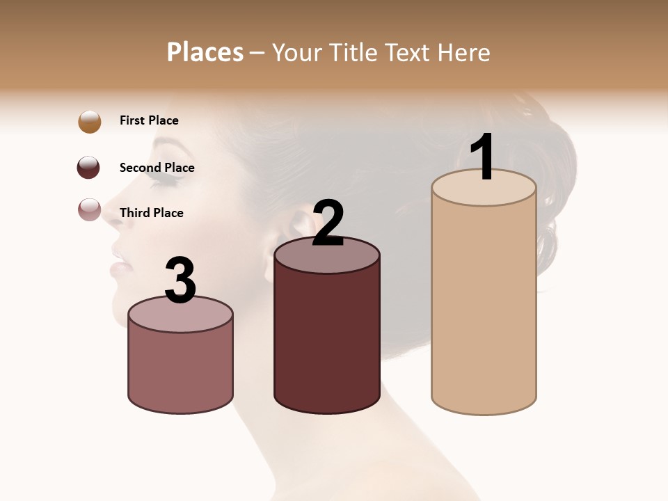 Face Elegance One PowerPoint Template