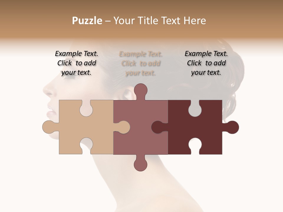 Face Elegance One PowerPoint Template