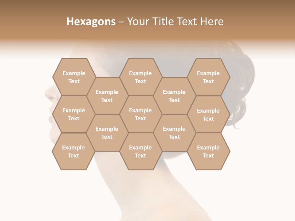 Face Elegance One PowerPoint Template