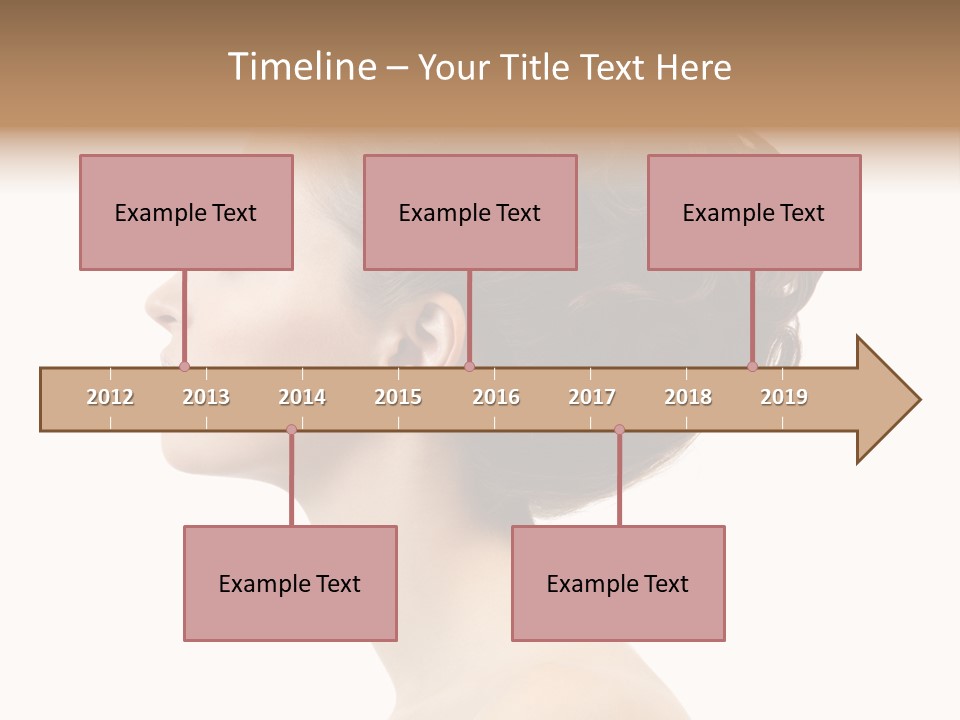 Face Elegance One PowerPoint Template