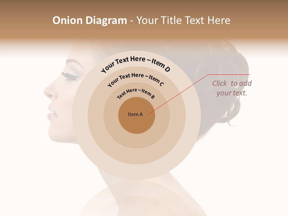 Face Elegance One PowerPoint Template