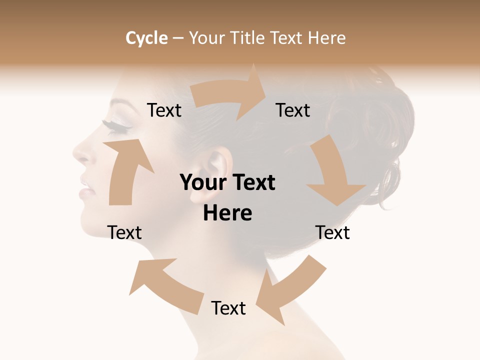 Face Elegance One PowerPoint Template