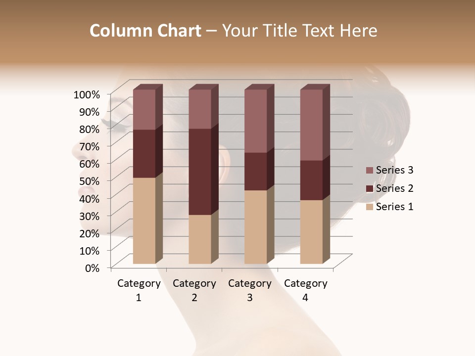 Face Elegance One PowerPoint Template