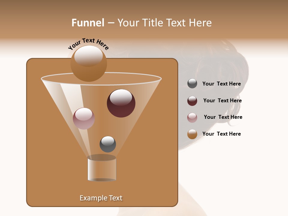 Face Elegance One PowerPoint Template