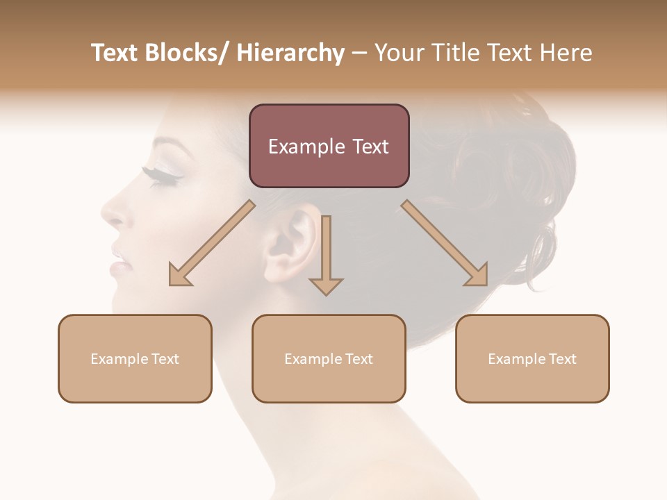Face Elegance One PowerPoint Template