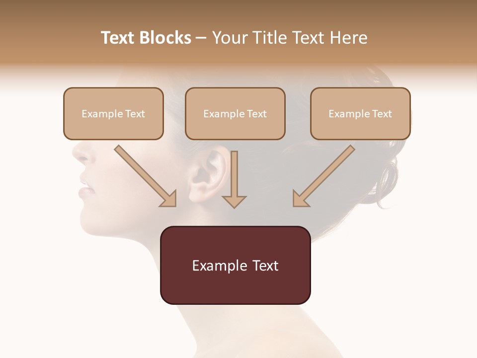 Face Elegance One PowerPoint Template
