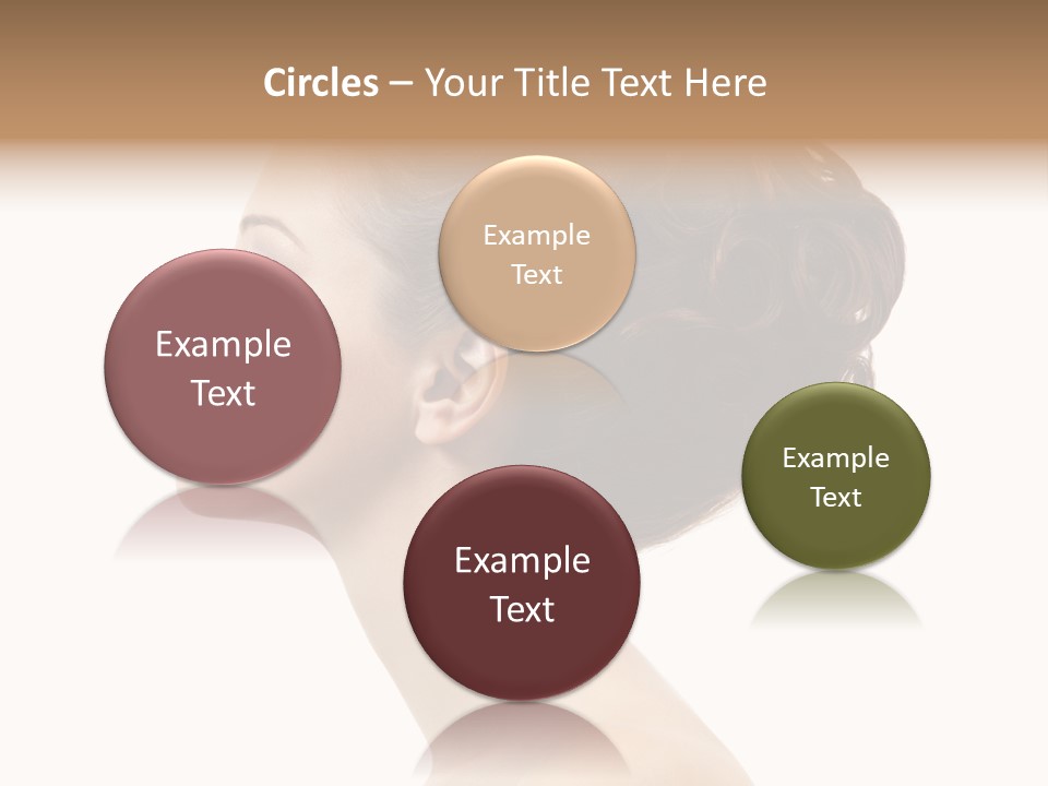 Face Elegance One PowerPoint Template