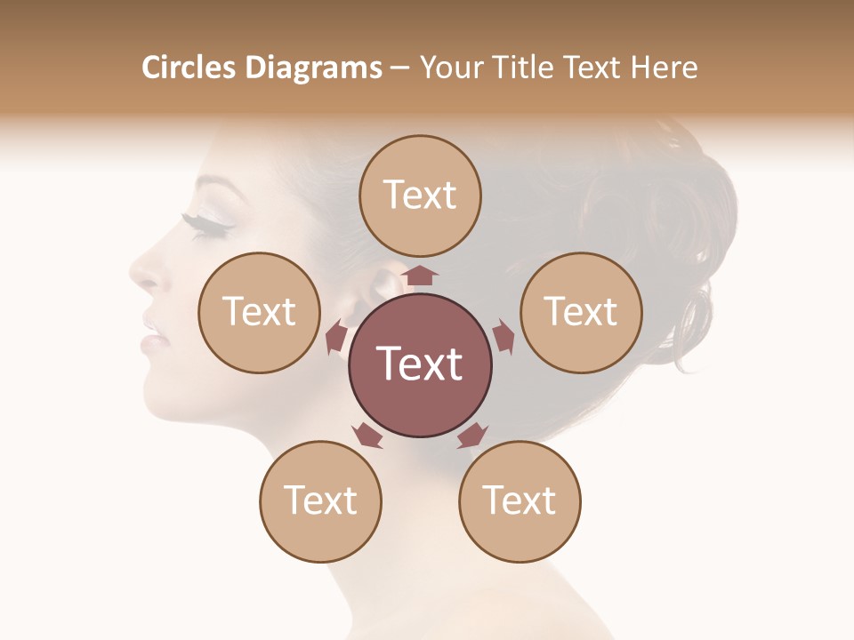 Face Elegance One PowerPoint Template