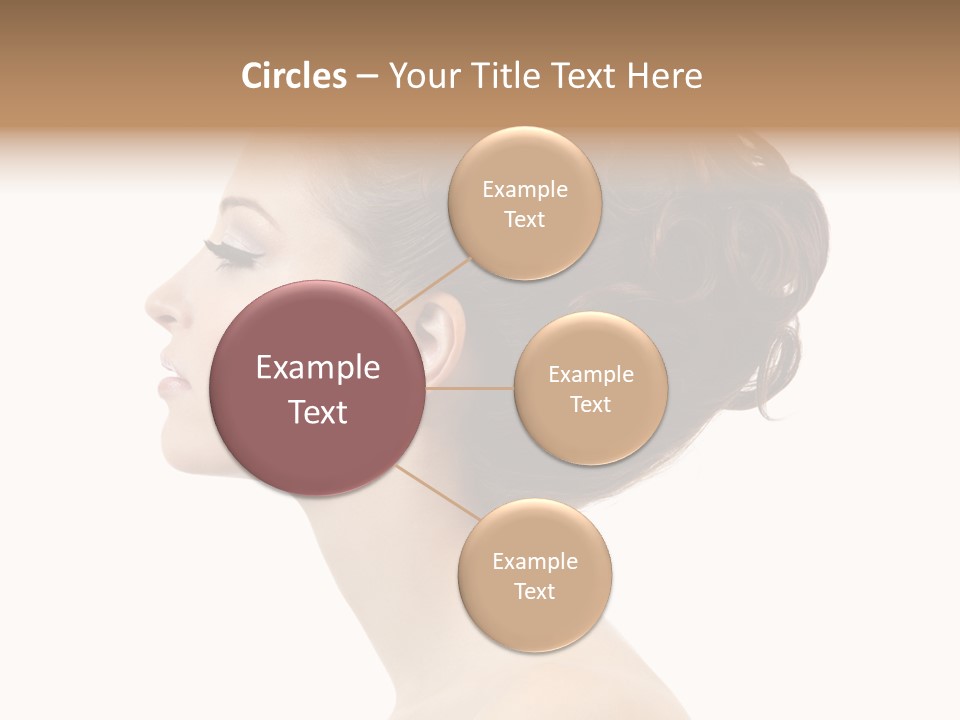 Face Elegance One PowerPoint Template