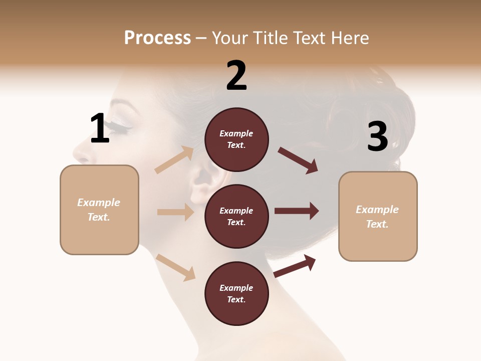 Face Elegance One PowerPoint Template
