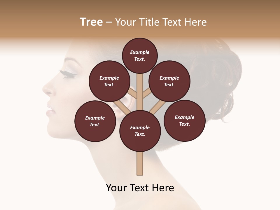 Face Elegance One PowerPoint Template