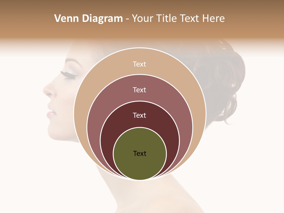 Face Elegance One PowerPoint Template