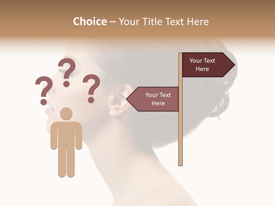 Face Elegance One PowerPoint Template