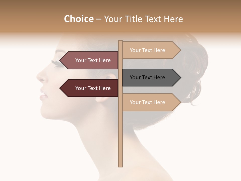 Face Elegance One PowerPoint Template