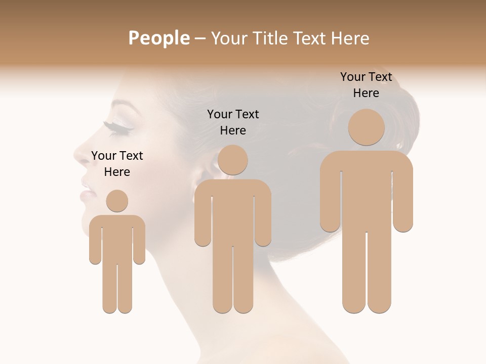 Face Elegance One PowerPoint Template