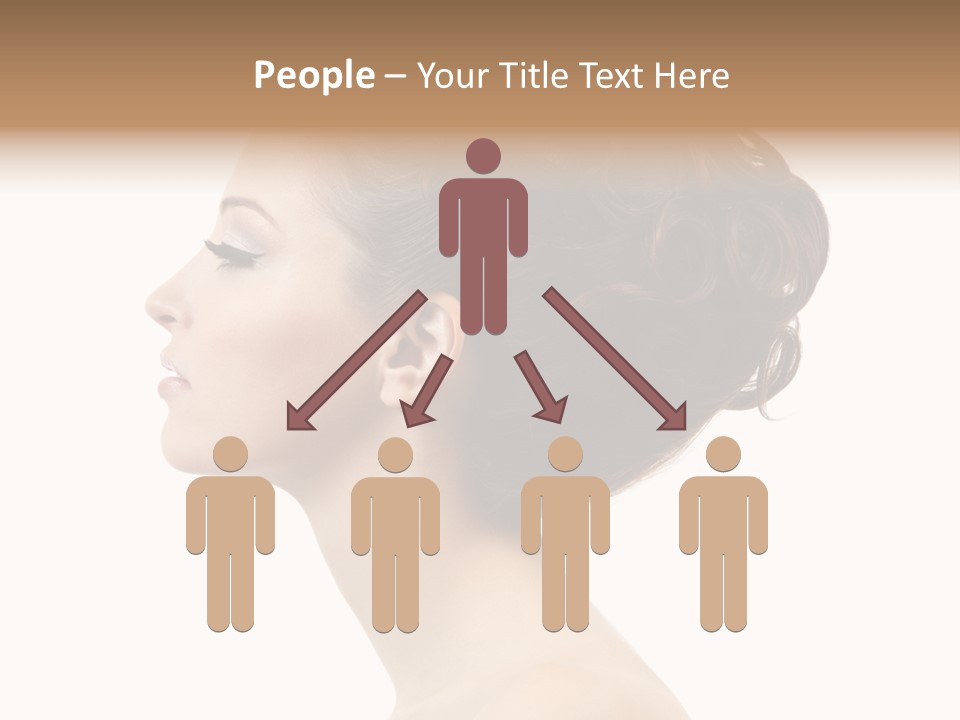 Face Elegance One PowerPoint Template