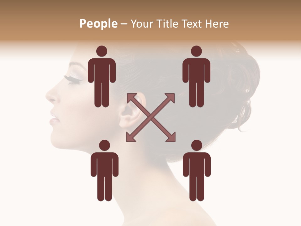 Face Elegance One PowerPoint Template