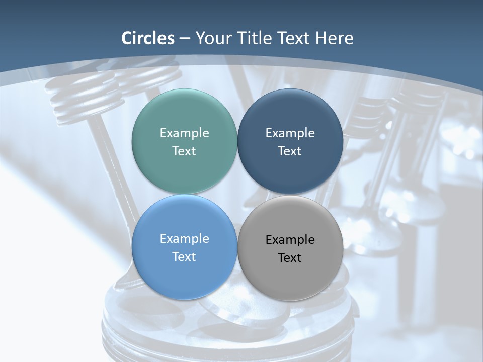 Propulsion Metallic Valve PowerPoint Template