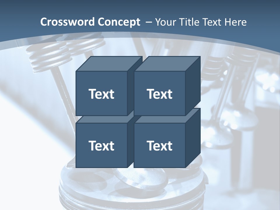 Propulsion Metallic Valve PowerPoint Template