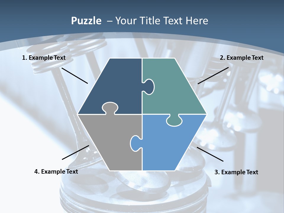 Propulsion Metallic Valve PowerPoint Template