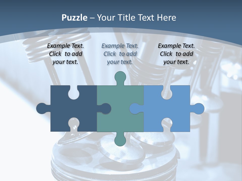 Propulsion Metallic Valve PowerPoint Template