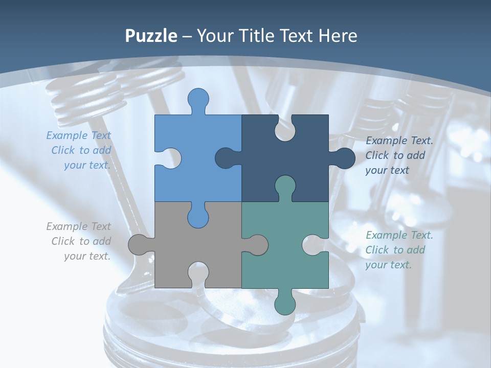 Propulsion Metallic Valve PowerPoint Template