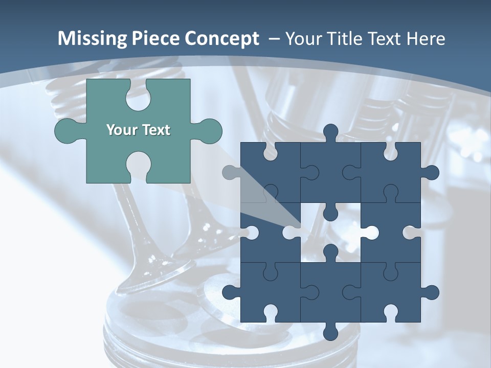 Propulsion Metallic Valve PowerPoint Template