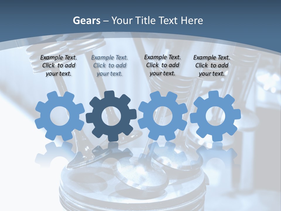 Propulsion Metallic Valve PowerPoint Template