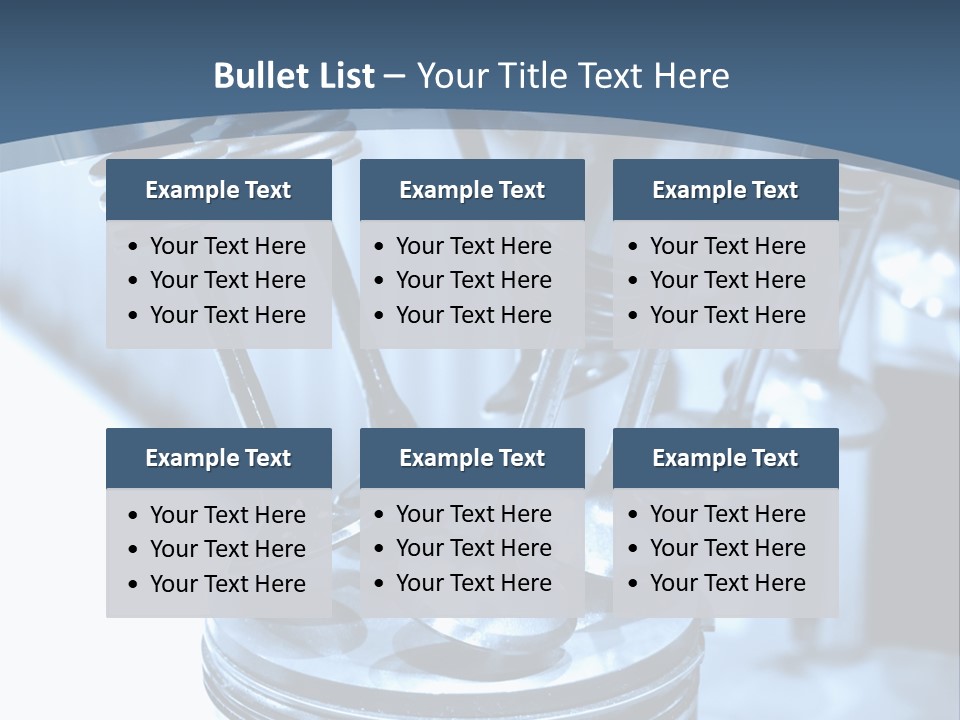 Propulsion Metallic Valve PowerPoint Template