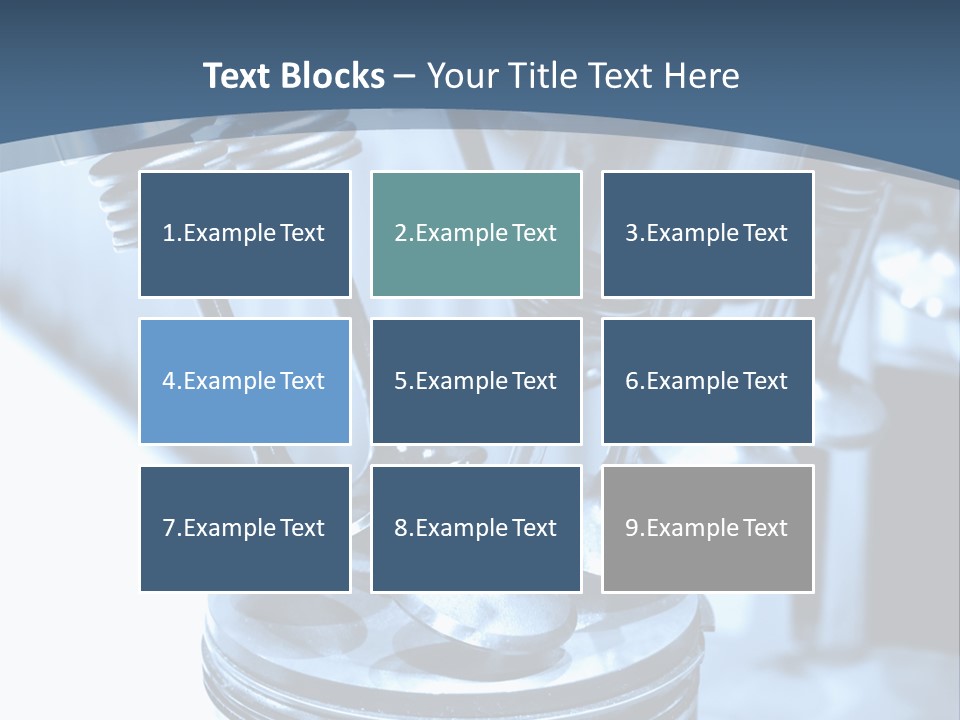 Propulsion Metallic Valve PowerPoint Template