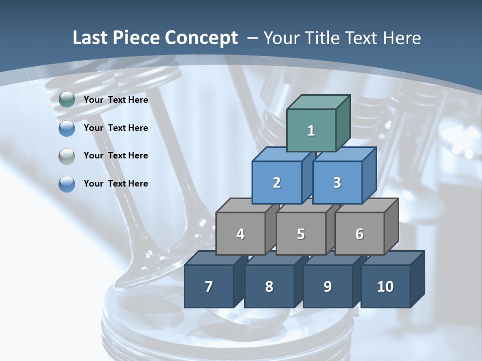 Propulsion Metallic Valve PowerPoint Template