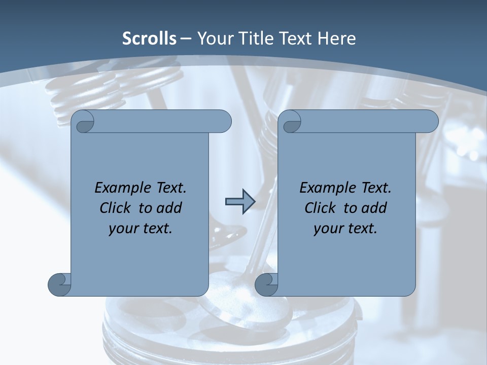 Propulsion Metallic Valve PowerPoint Template