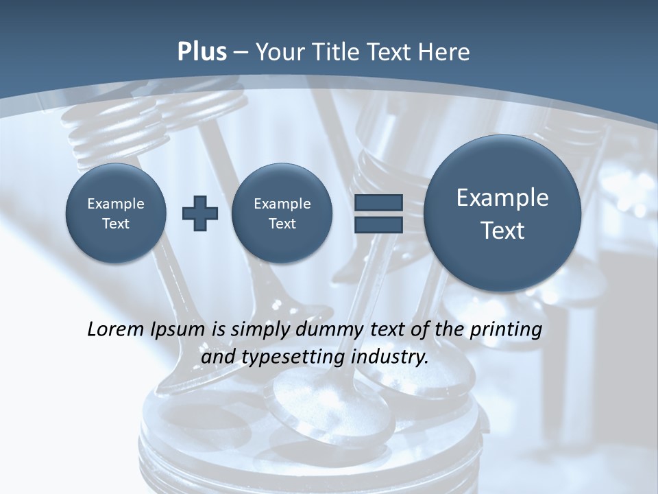 Propulsion Metallic Valve PowerPoint Template