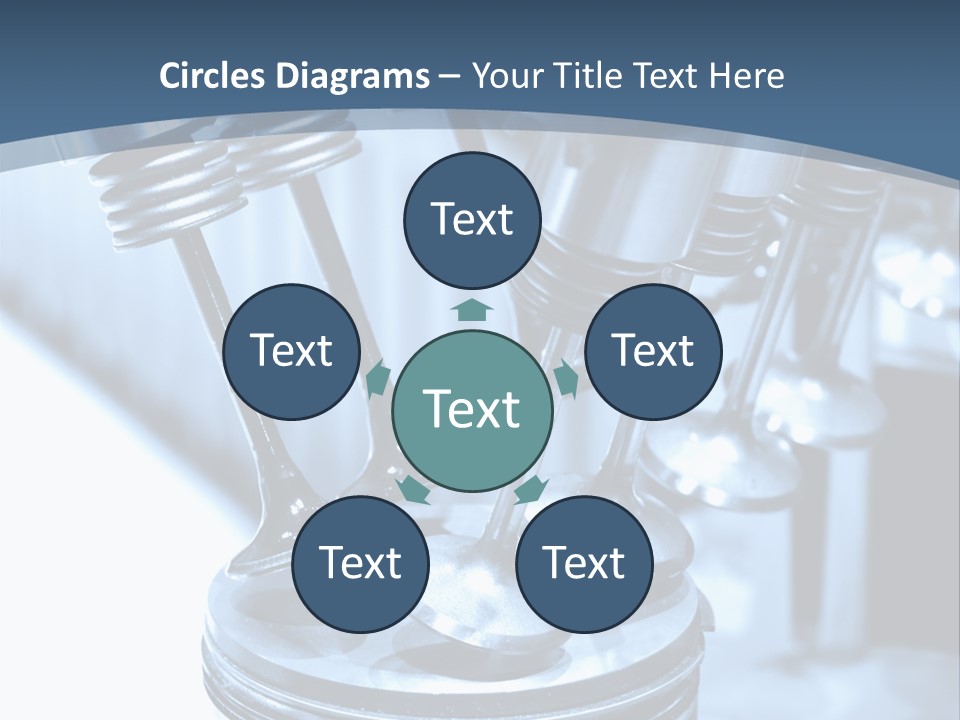 Propulsion Metallic Valve PowerPoint Template