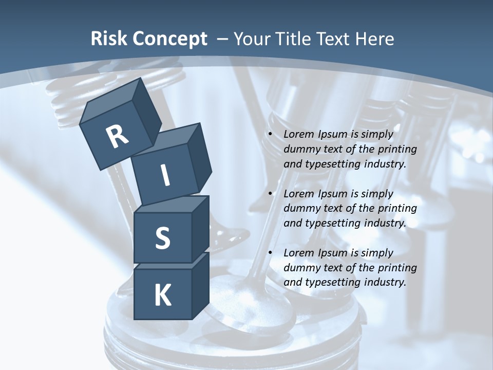 Propulsion Metallic Valve PowerPoint Template