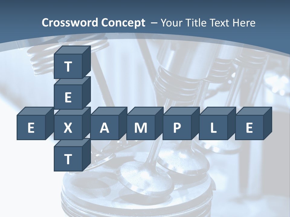 Propulsion Metallic Valve PowerPoint Template