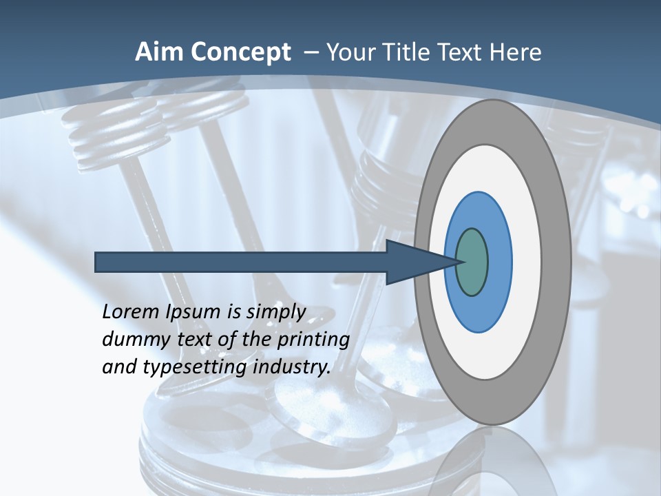 Propulsion Metallic Valve PowerPoint Template