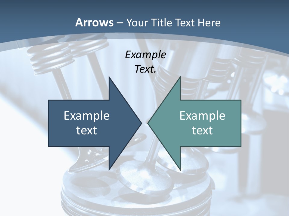 Propulsion Metallic Valve PowerPoint Template
