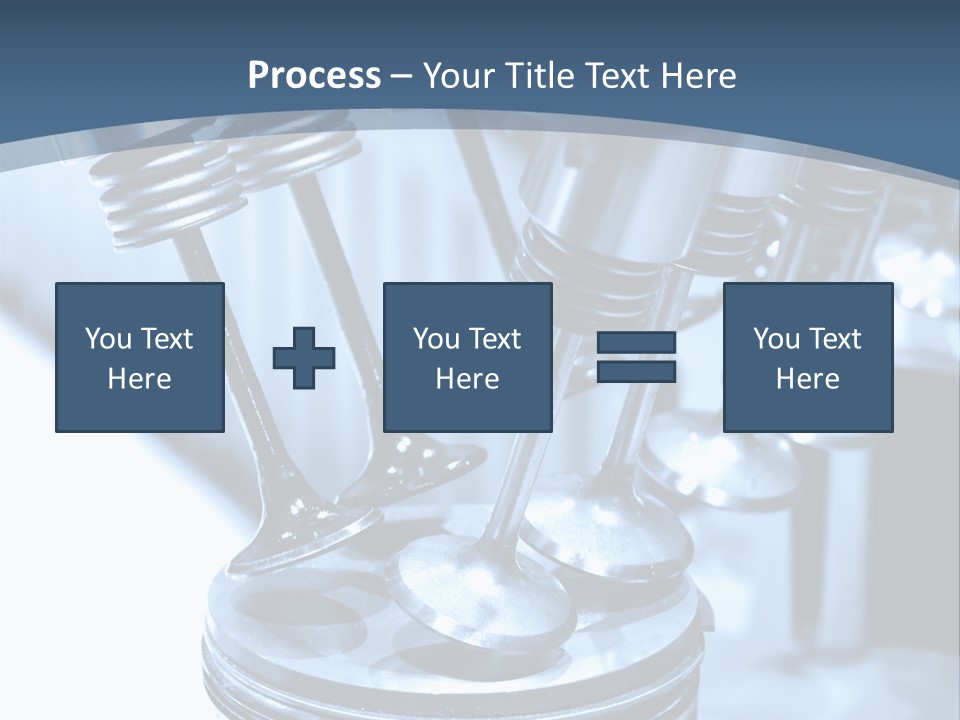 Propulsion Metallic Valve PowerPoint Template