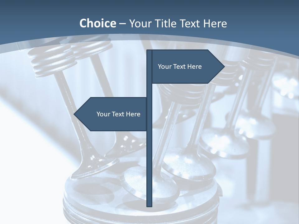 Propulsion Metallic Valve PowerPoint Template