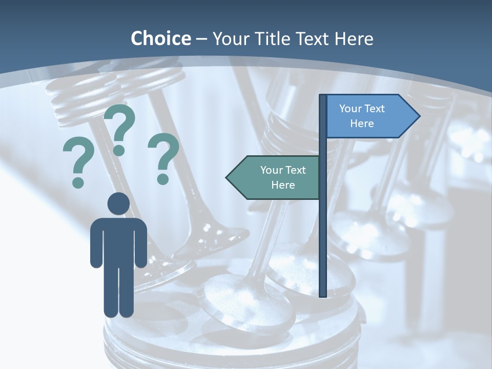 Propulsion Metallic Valve PowerPoint Template