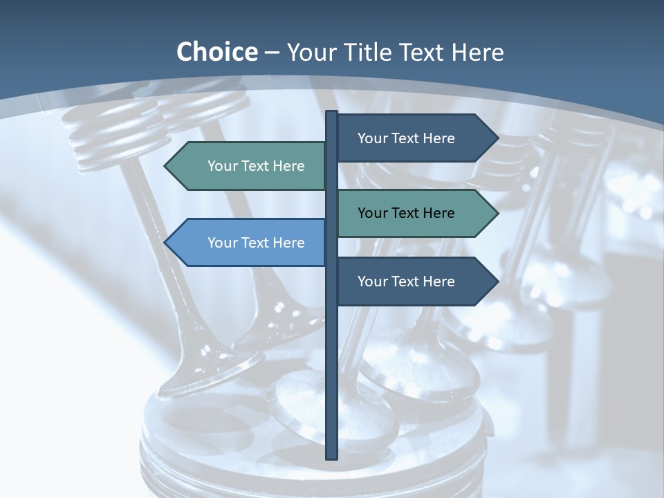 Propulsion Metallic Valve PowerPoint Template