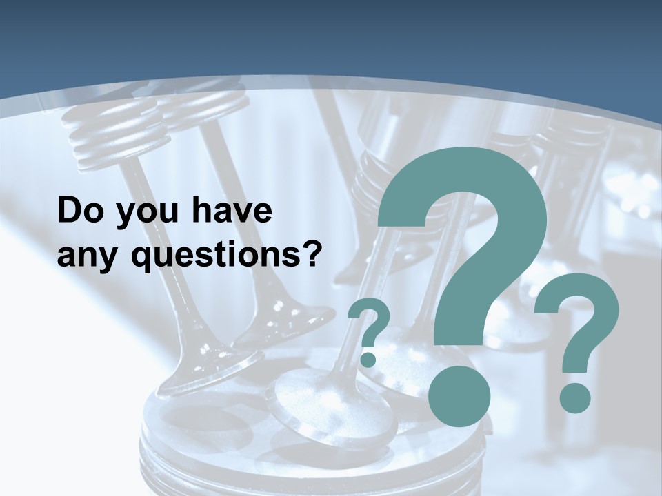 Propulsion Metallic Valve PowerPoint Template